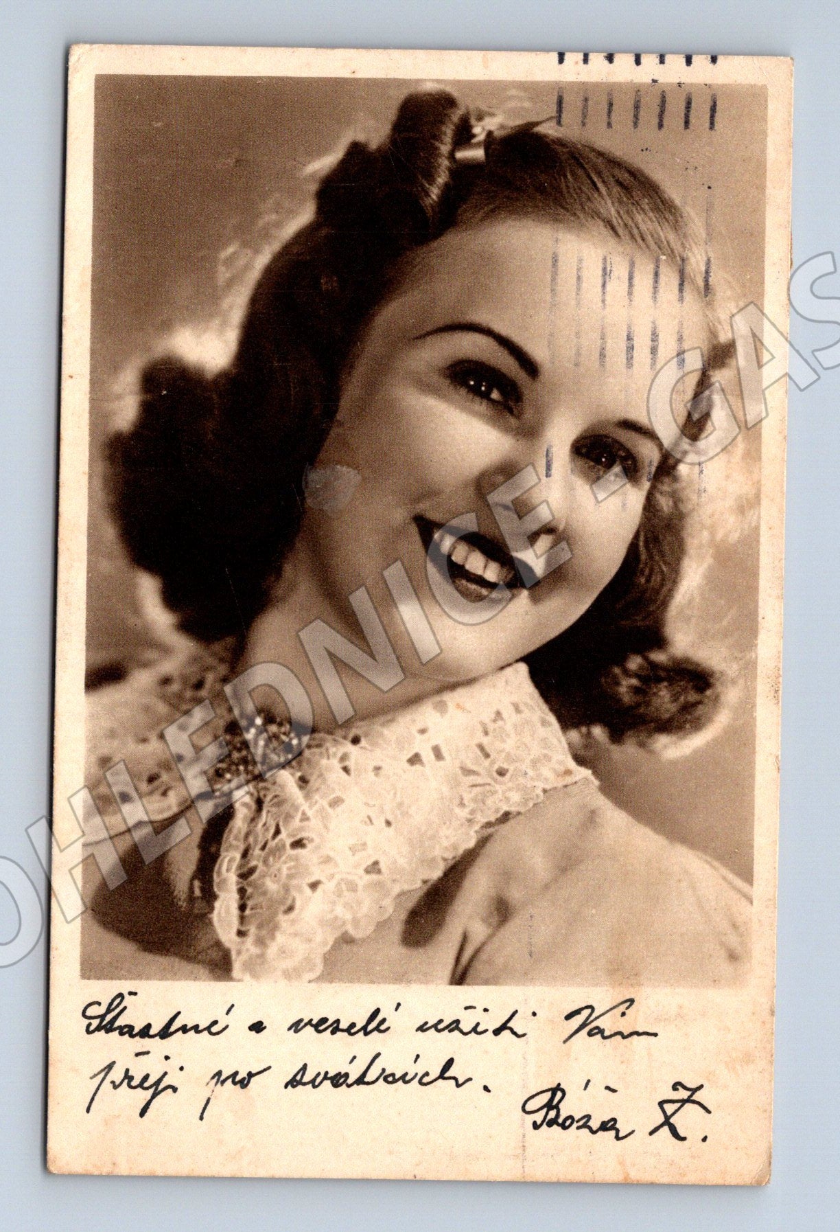 Pohlednice Deanna Durbinová film 1940 (M9047)