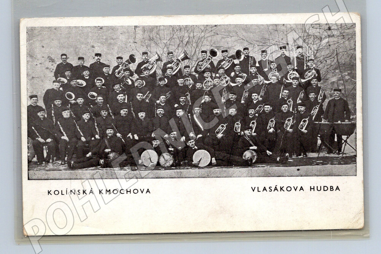 Postcard Kolín Kmoch's Music 1944 (M9057)