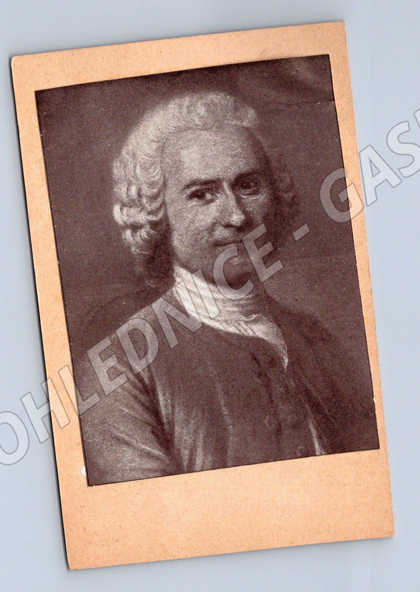 Pohlednice J Jacques Rousseau portrét (M9061)
