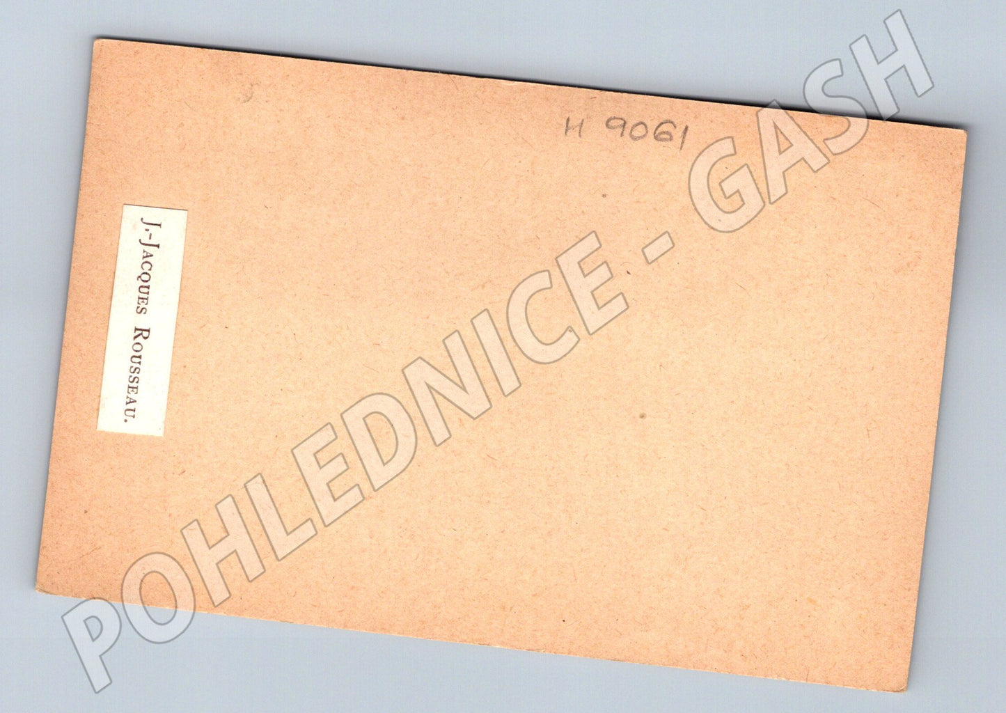 Pohlednice J Jacques Rousseau portrét (M9061)
