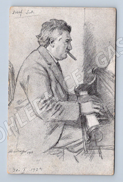 Pohlednice Josef Suk 1924 Boettinger (M9064)