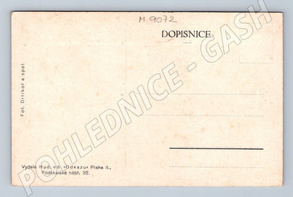Postcard JB Foerster portrait Drtikol (M9072)