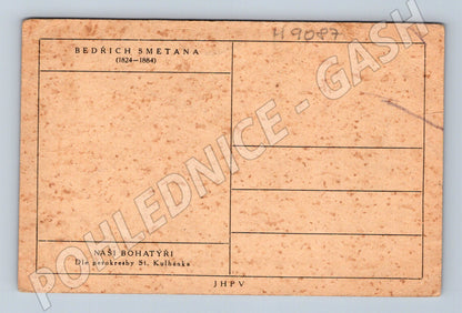 Pohlednice Bedřich Smetana Naši bohatýři (M9087)