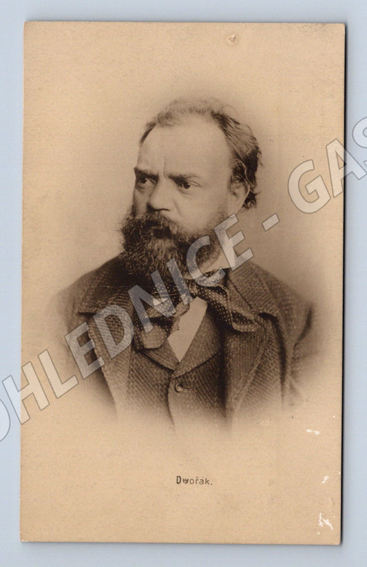 Pohlednice Antonín Dvořák čistá cca 1900 (M9092)