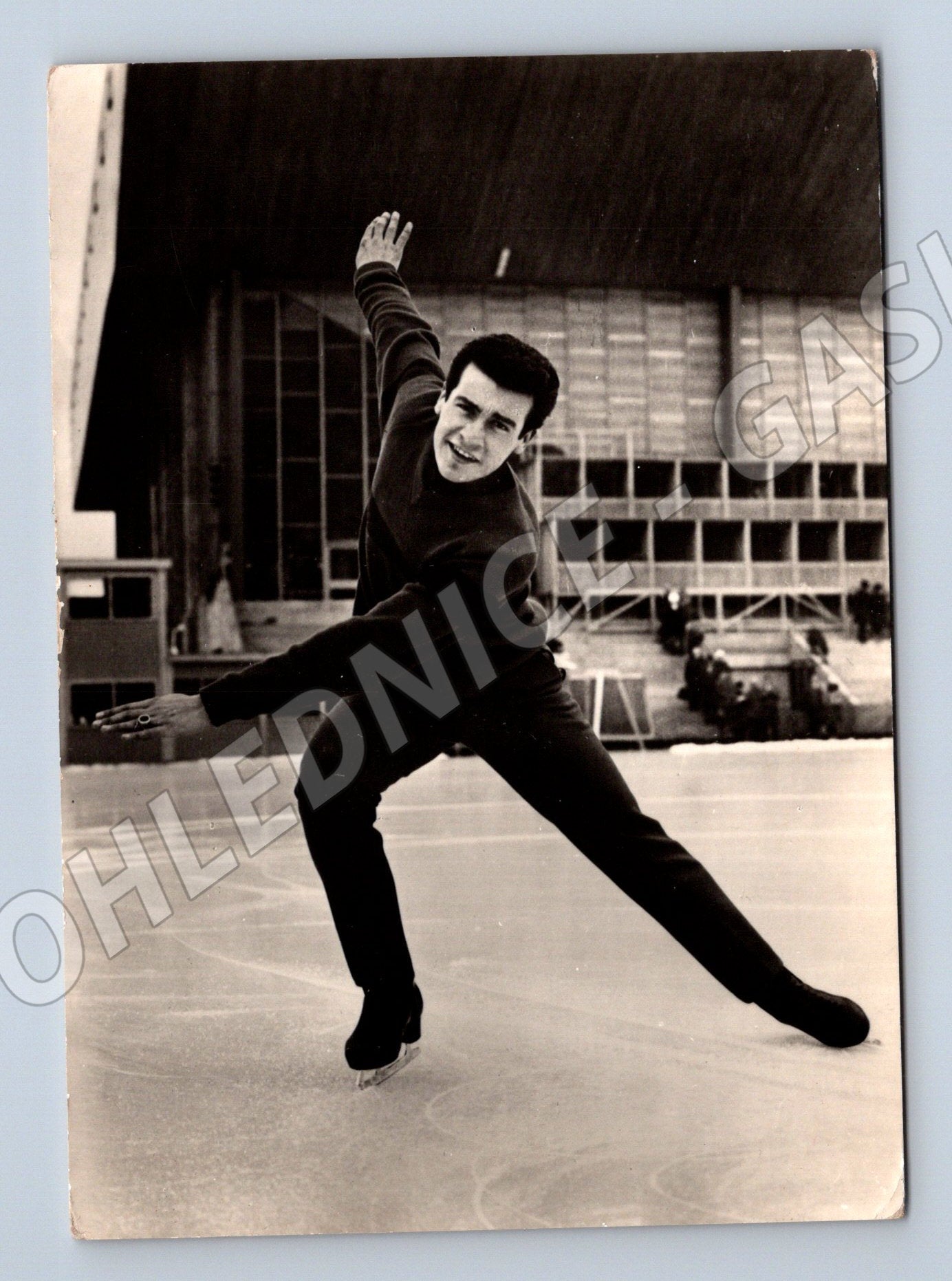 Postcard Manfred Schnelldorfer Innsbruck 1964 (M9100)
