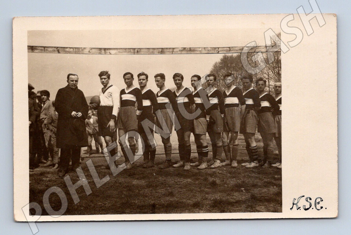 Postcard football team Konvikt Košice 1931 (M9104)