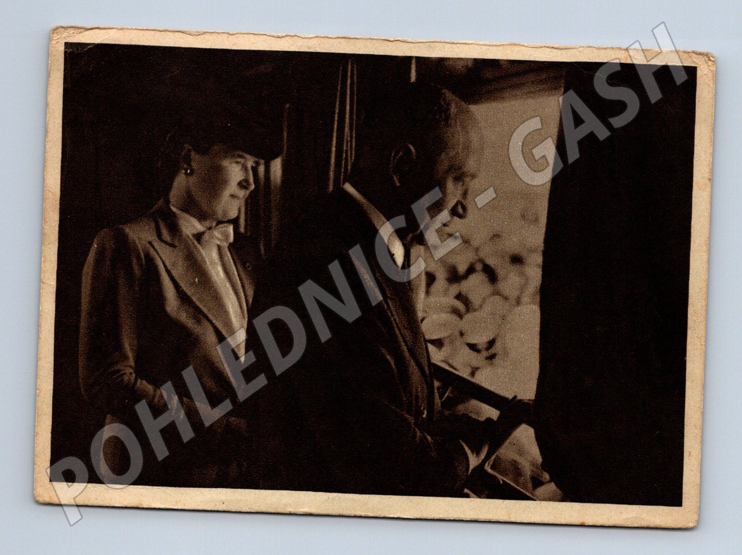 Postcard 1945 Our President Returns Commemorative (M9109)