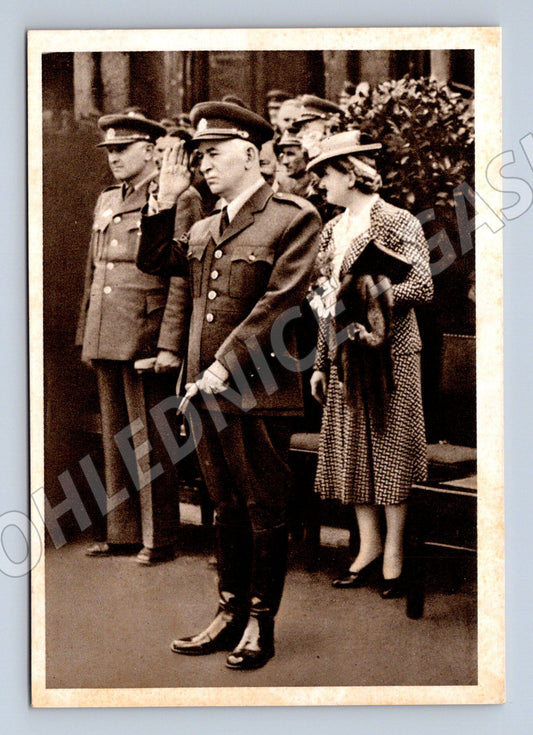 Postcard Dr Edvard Beneš and his wife (M9129)