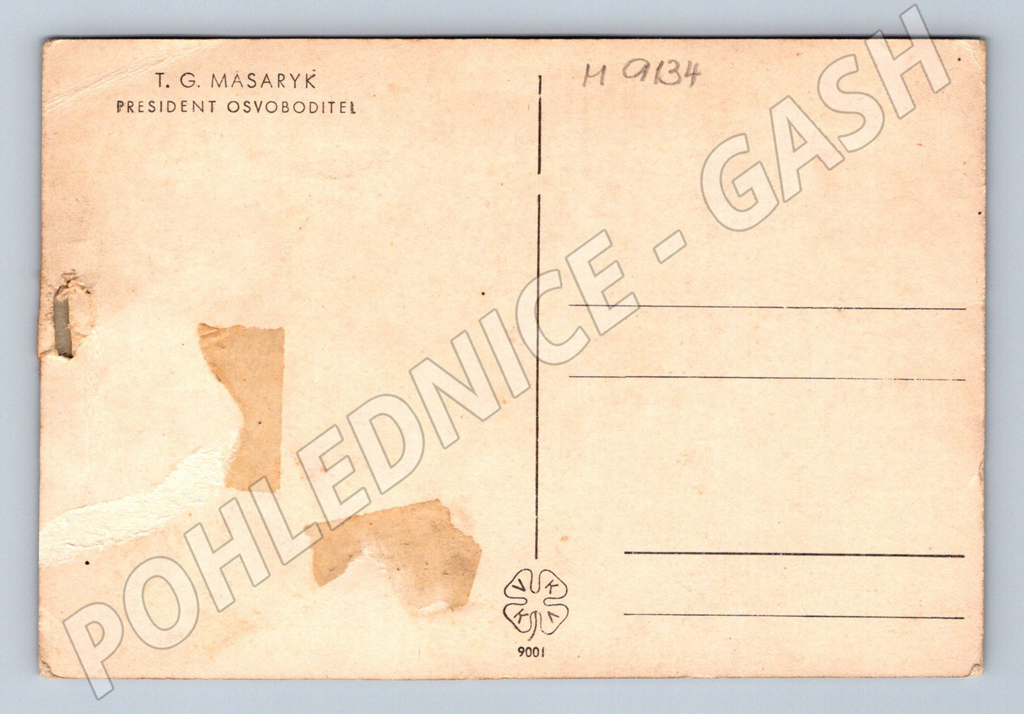 Pohlednice T G Masaryk President Osvoboditel (M9134)