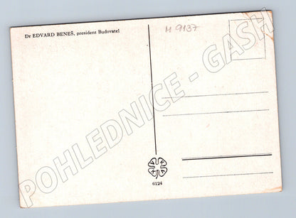 Pohlednice Dr Edvard Beneš prezident originál (M9137)