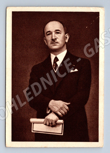 Postcard Dr Edvard Beneš President of the Republic (M9153)