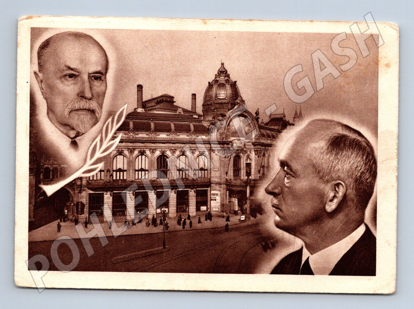 Pohlednice Representační dům Masaryk Beneš (M9156)