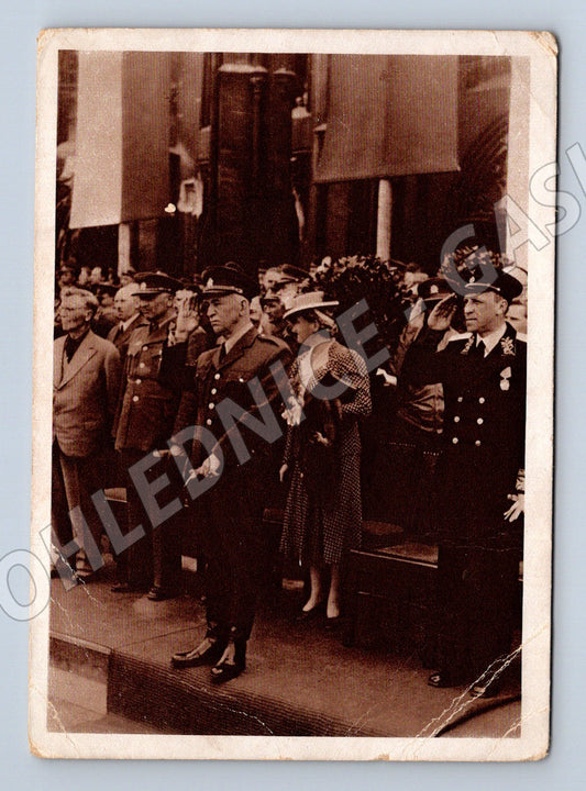 Postcard Dr Beneš parade at Staromák (M9158)
