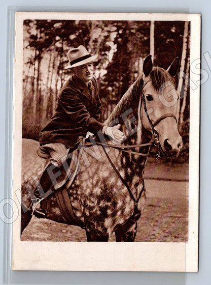 Pohlednice Dr Edvard Beneš na koni 1948 (M9160)