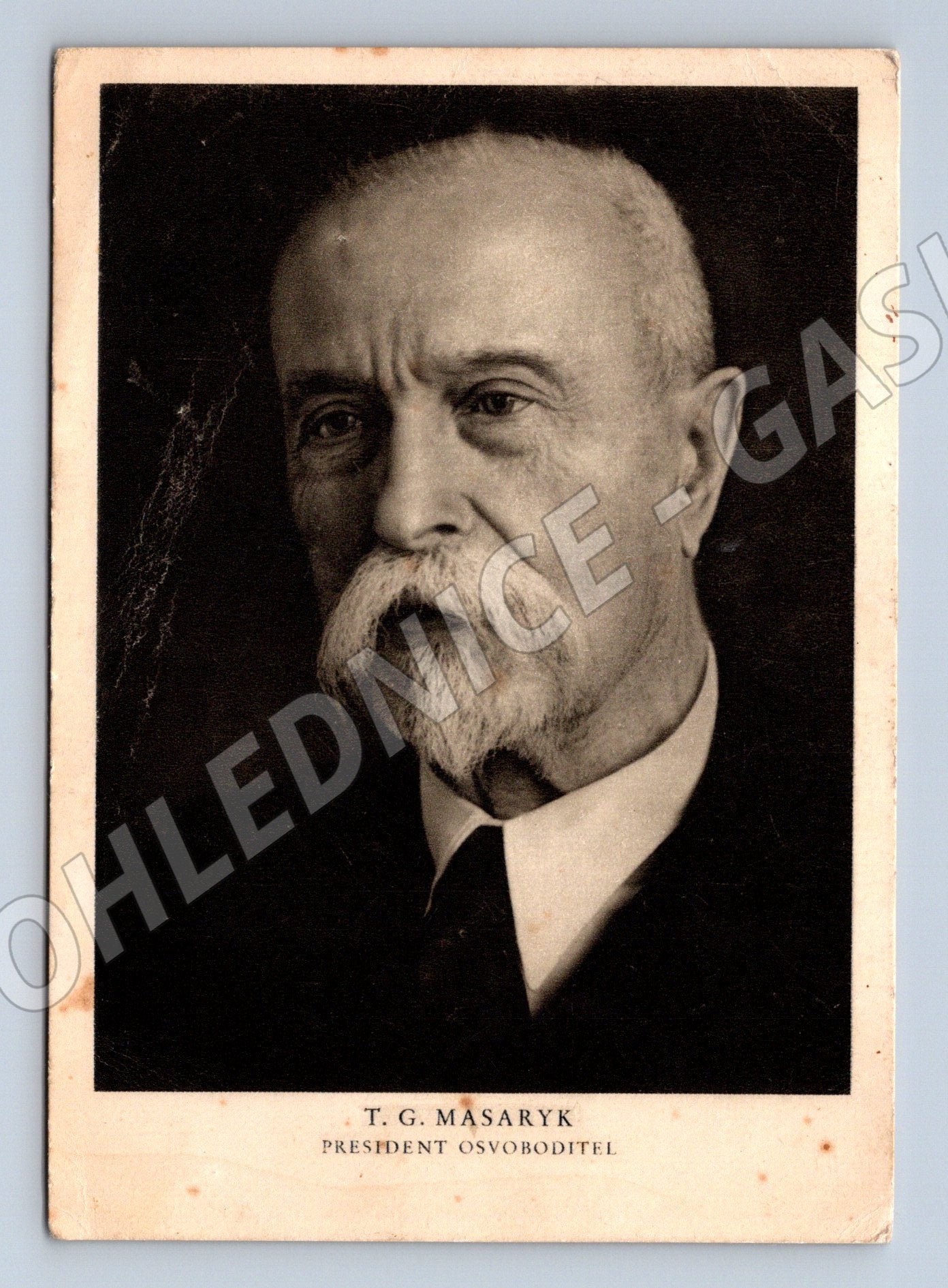 Postcard TG Masaryk President Liberator (M9163)