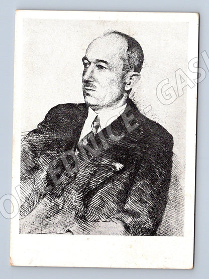 Pohlednice prezident Edvard Beneš čb ilustrace (M9164)