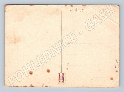 Postcard President Beneš returning to his homeland 1945 (M9170)