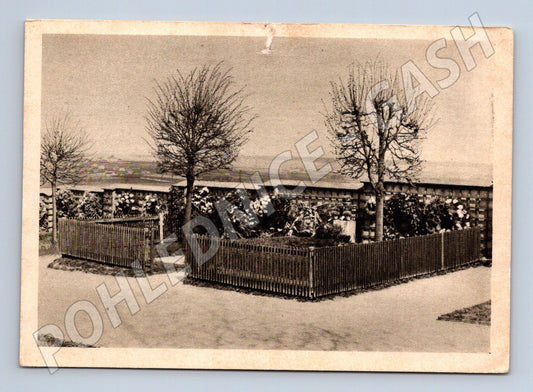 Postcard of the grave of Masaryk Lány and his wife (M9175)