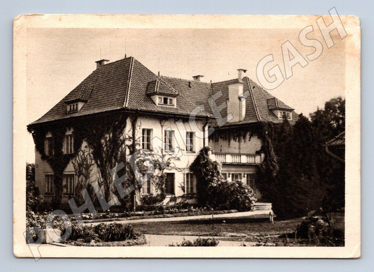 Postcard Bystrička, Masaryk family house (M9177)