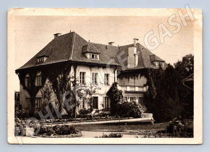 Postcard Bystrička, Masaryk family house (M9177)