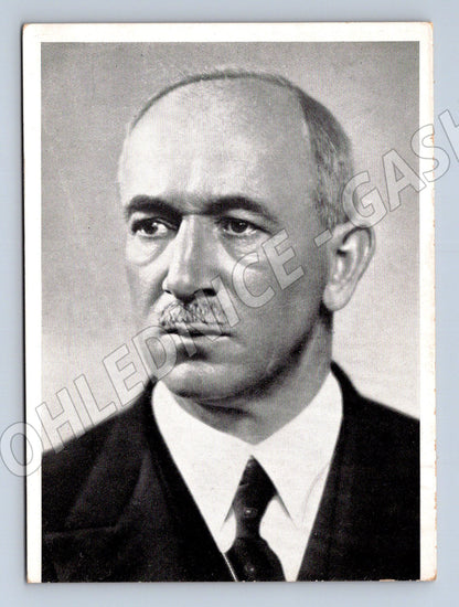 Postcard President of the Czechoslovak Republic Edvard Beneš original (M9182)