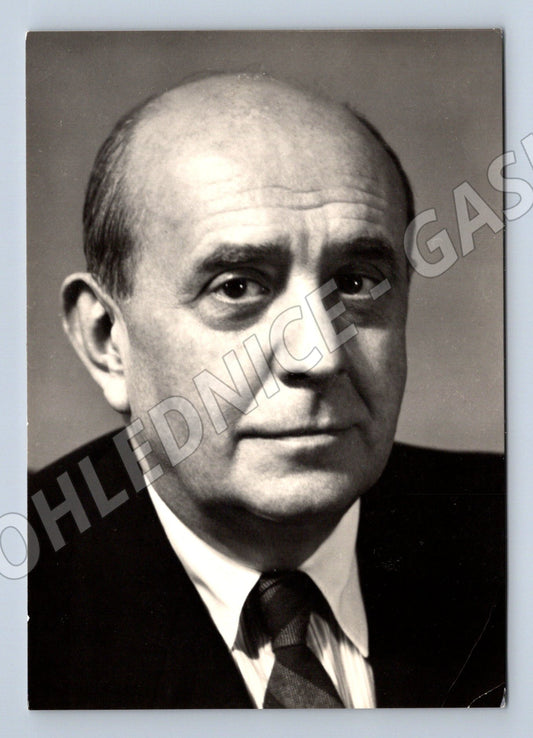 Postcard Jan Masaryk portrait Orbis Prague (M9188)