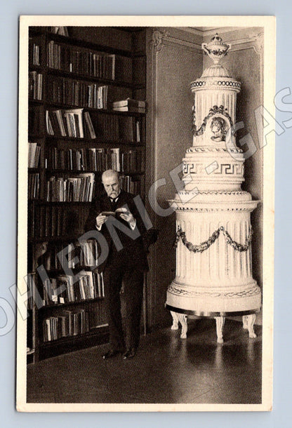 Pohlednice T G Masaryk knihovna Lány 1922 (M9203)