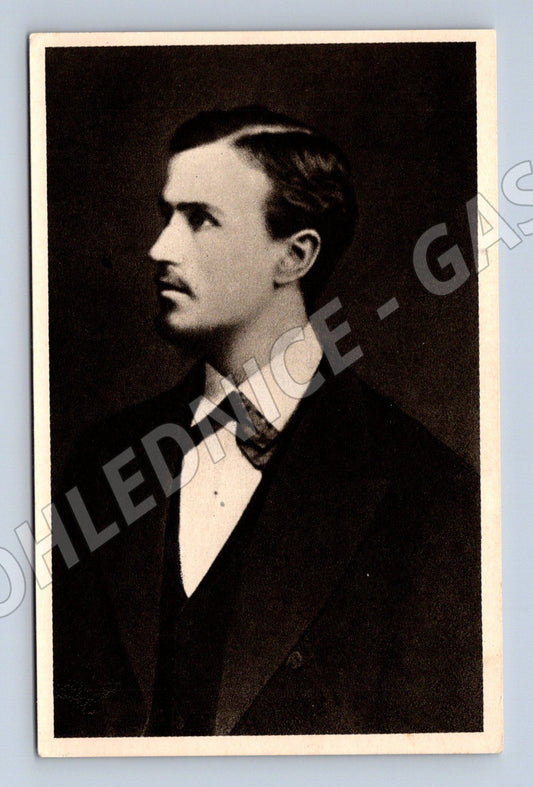 Postcard Masaryk graduate 1872 for his 75th birthday (M9204)