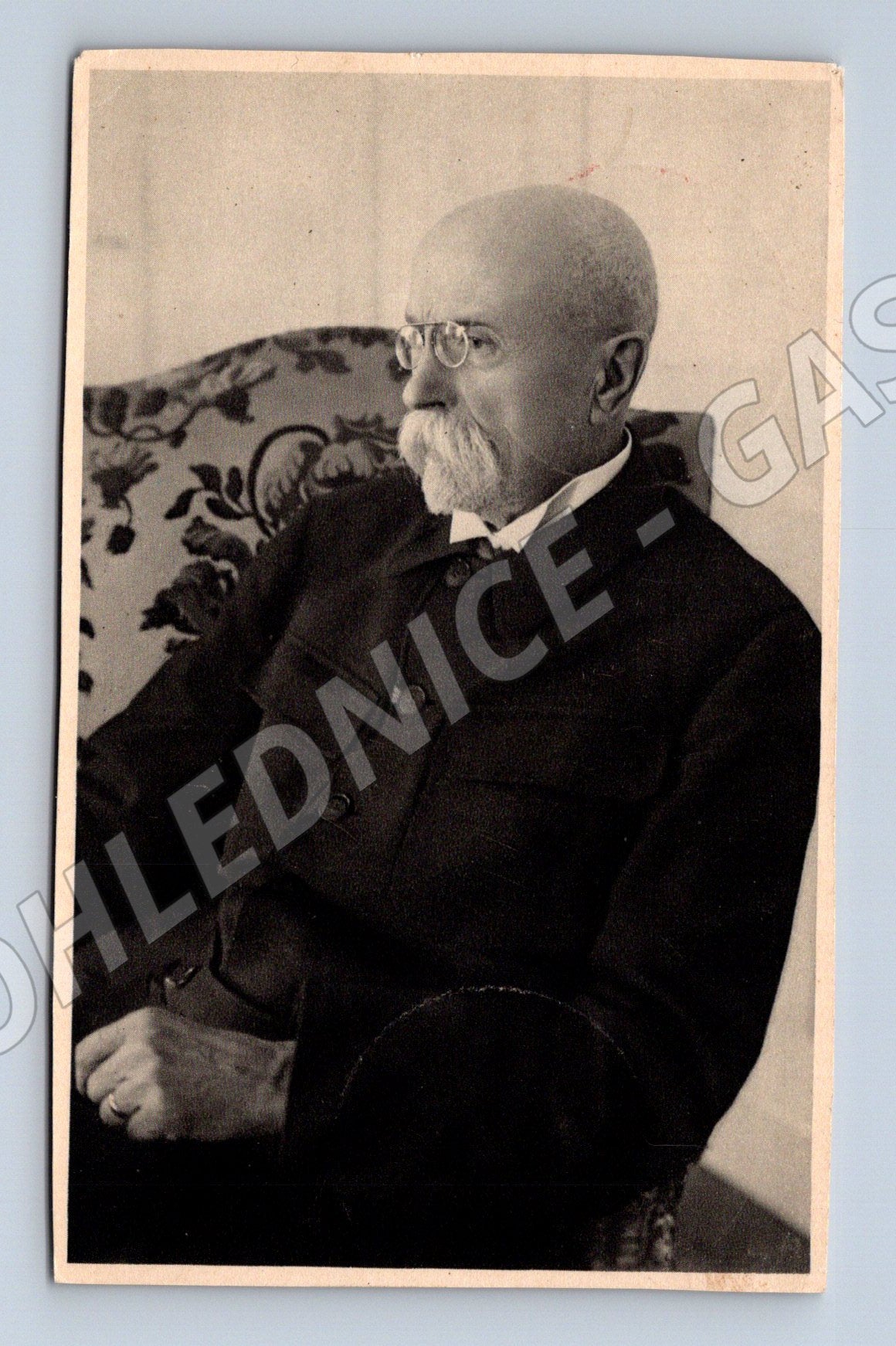 Pohlednice T G Masaryk první prezident 1935 razítko (M9206)