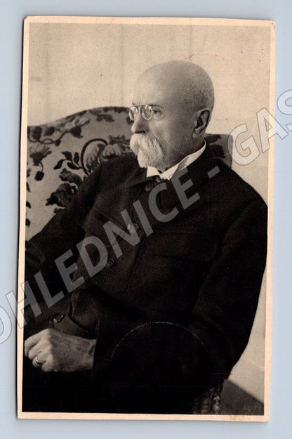 Pohlednice T G Masaryk první prezident 1935 razítko (M9206)