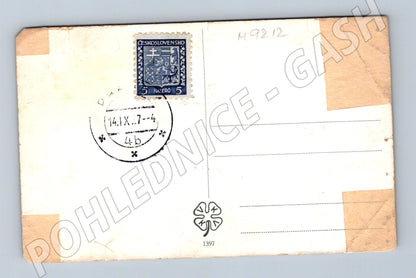 Postcard TG Masaryk, first president of the Czechoslovak Republic (M9212)