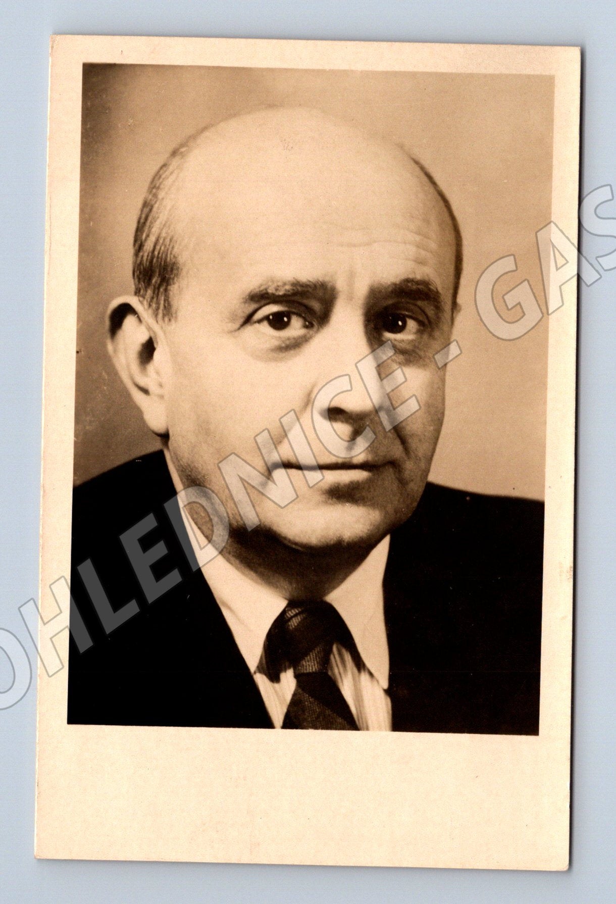 Postcard Jan Masaryk portrait of the Minister of Foreign Affairs (M9214)