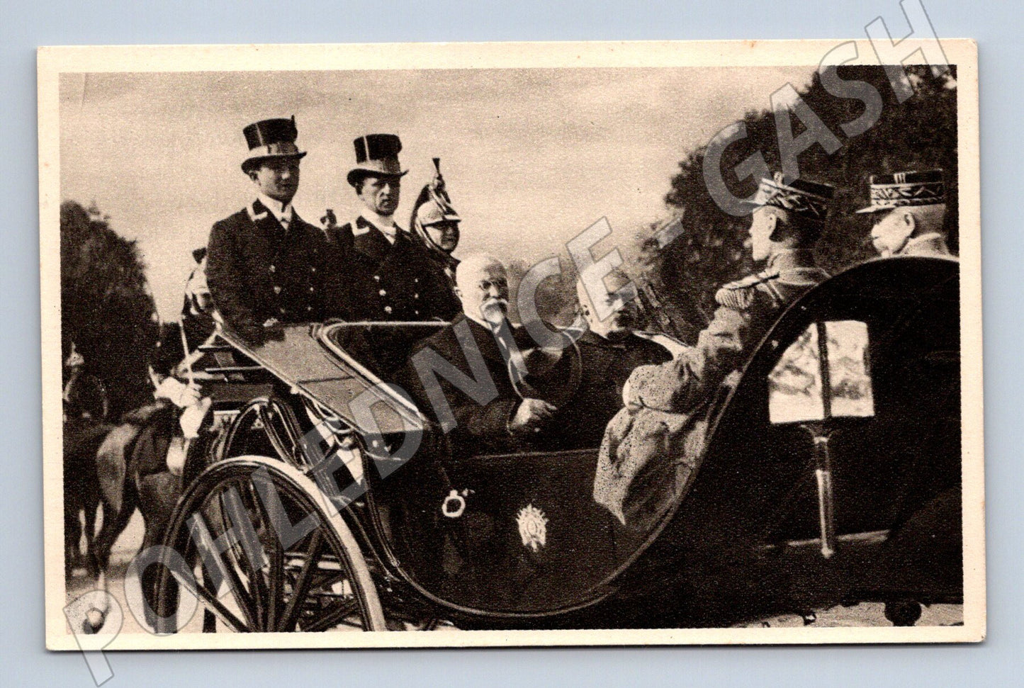Postcard TG Masaryk Paris 1923 (M9216)