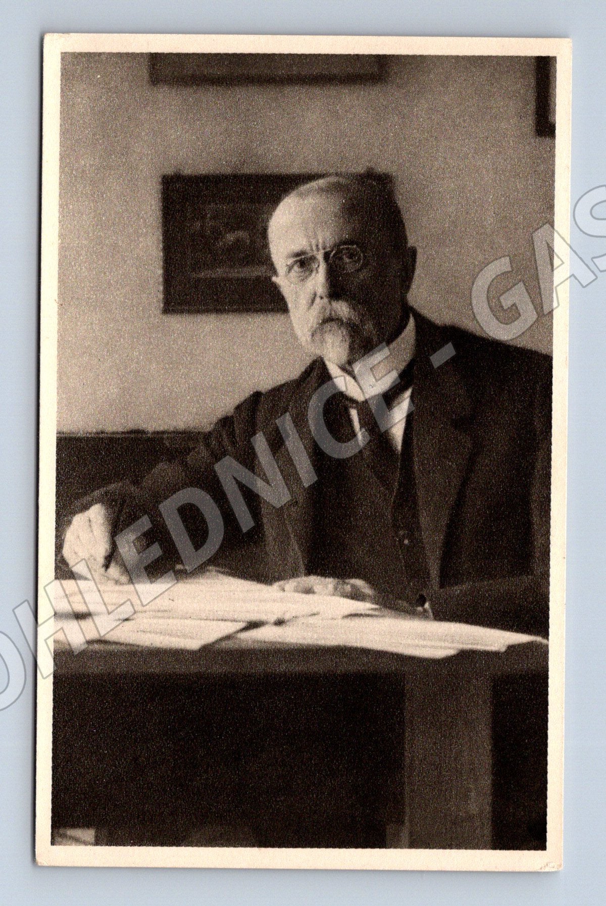 Postcard of TG Masaryk with the legions in Russia (M9220)