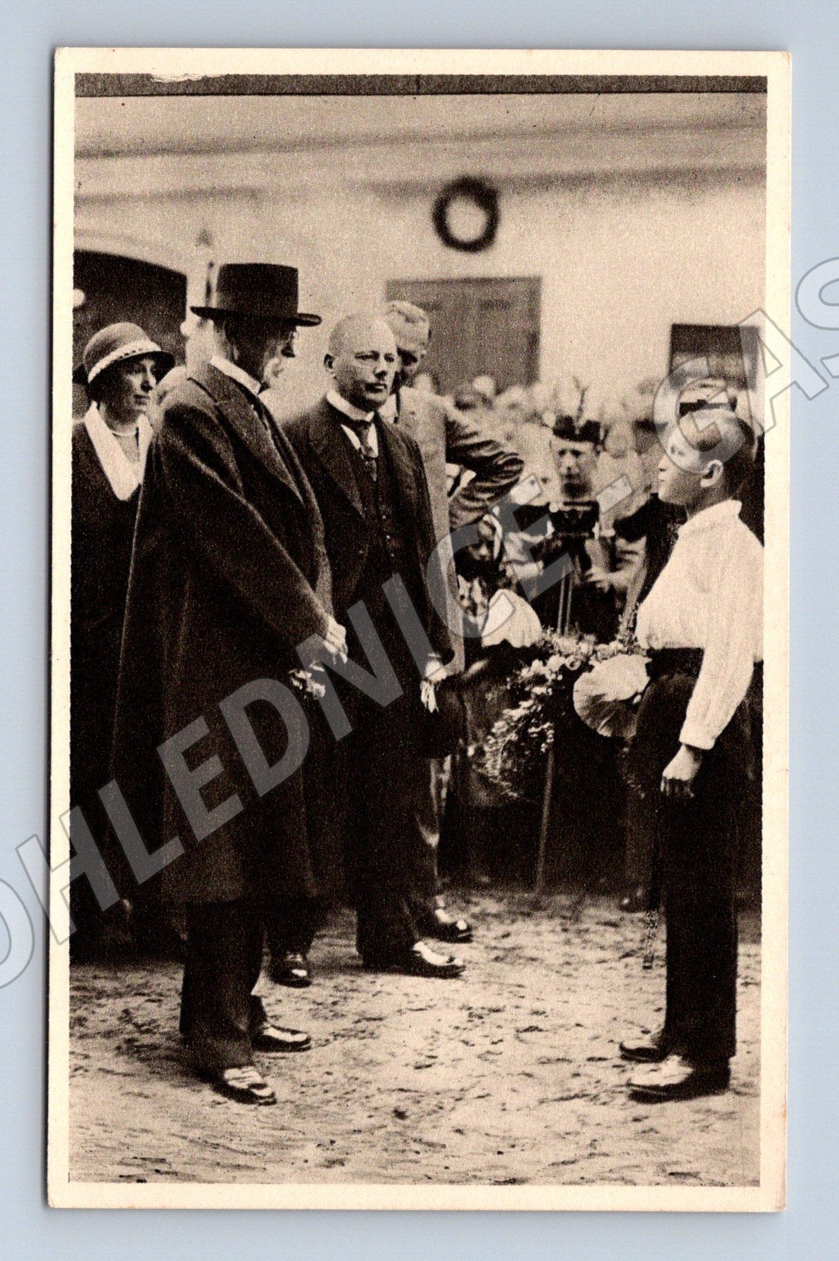 Postcard Welcoming TG Masaryk in Hodonín (M9223)