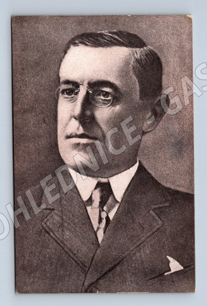 Pohlednice Woodrow Wilson prezident USA historická (M9227)