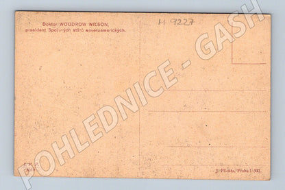 Pohlednice Woodrow Wilson prezident USA historická (M9227)