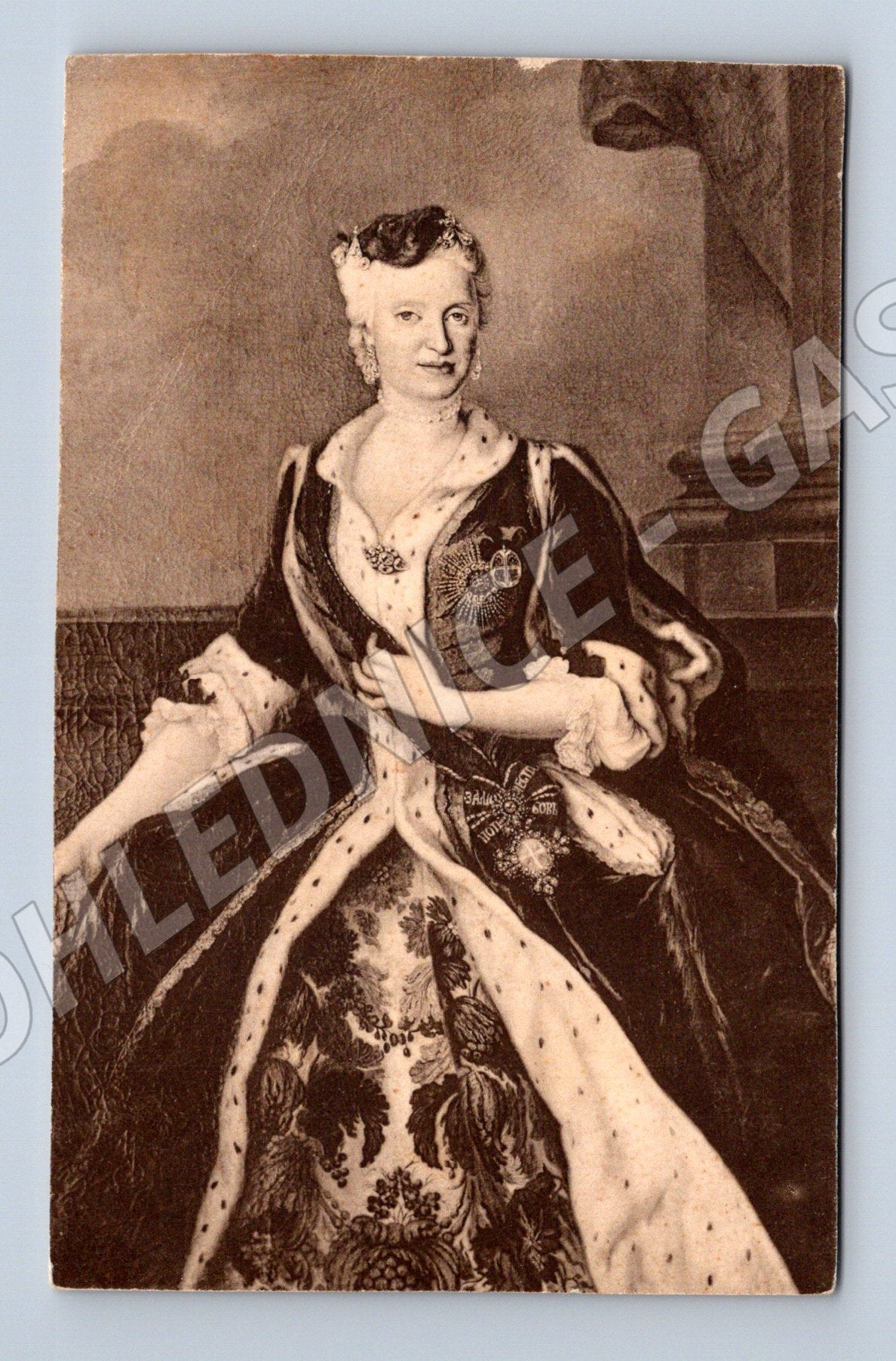 Pohlednice Marie Josefa Saská manželka Augusta III (M9232)