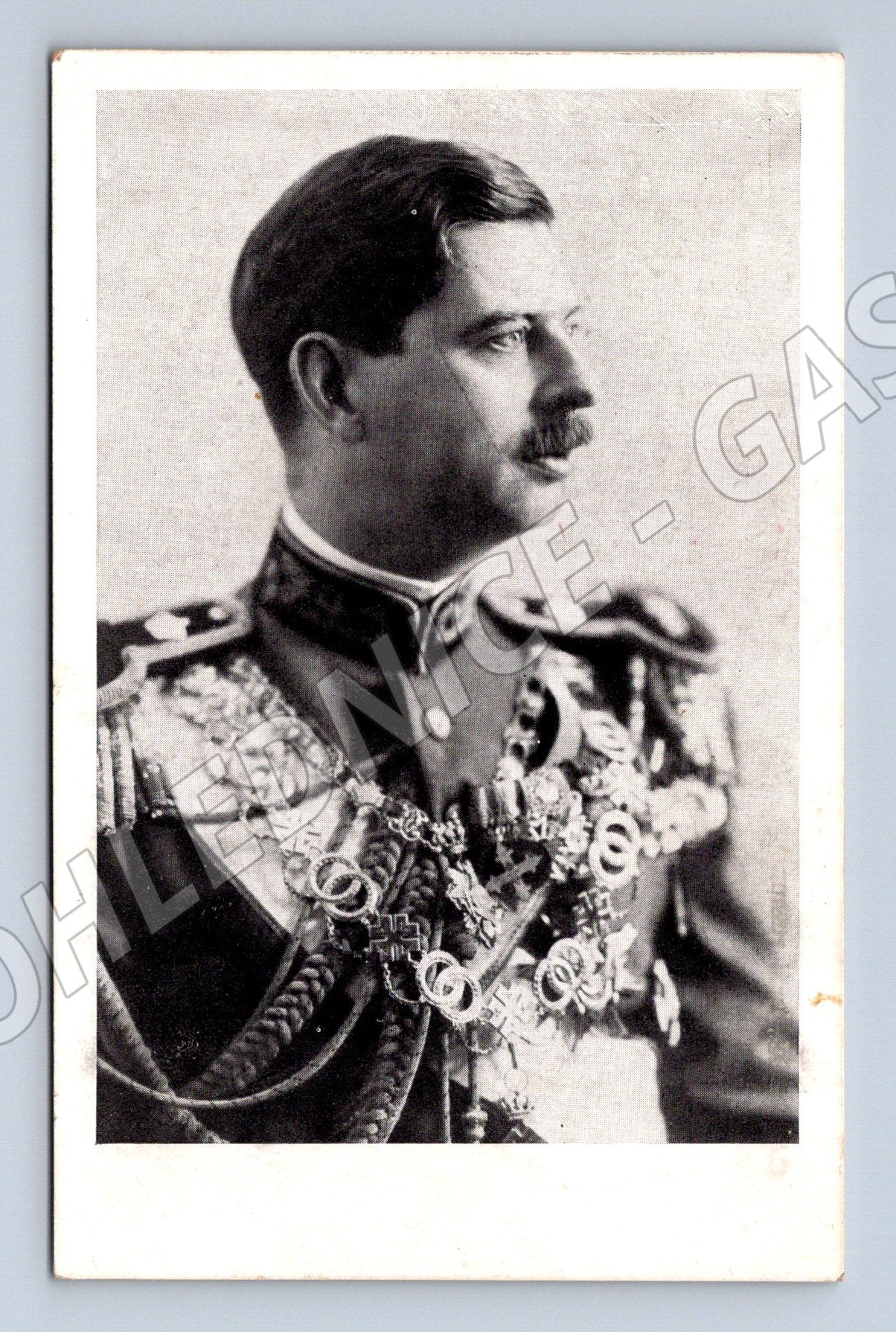 Postcard Carol II King of Romania 1936 Prague (M9233)