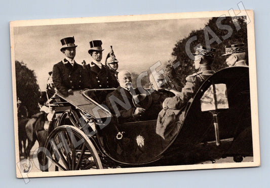 Pohlednice Masaryk a Millerand Paříž 1923 (M9251)