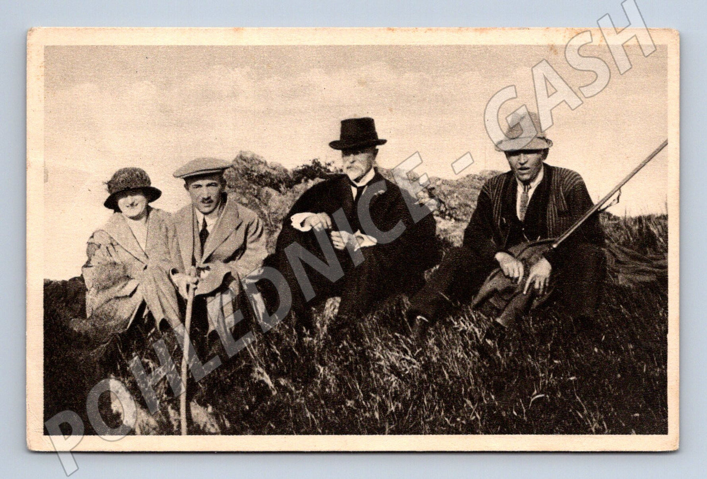 Pohlednice Masaryk Větrná Hůl 1923 originál (M9253)