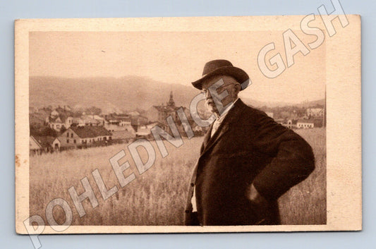 Pohlednice Hronov Alois Jirásek rodiště (M9256)