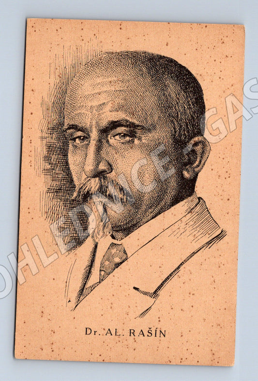 Pohlednice Alois Rašín první ministr financí (M9260)
