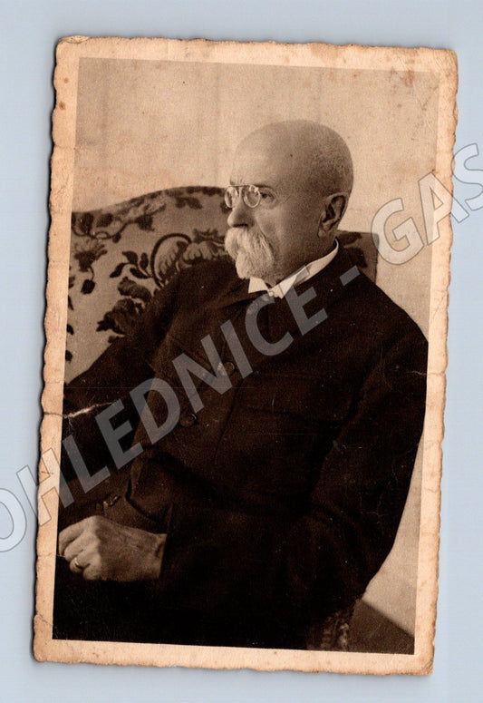 Pohlednice T G Masaryk první prezident ČSR (M9285)