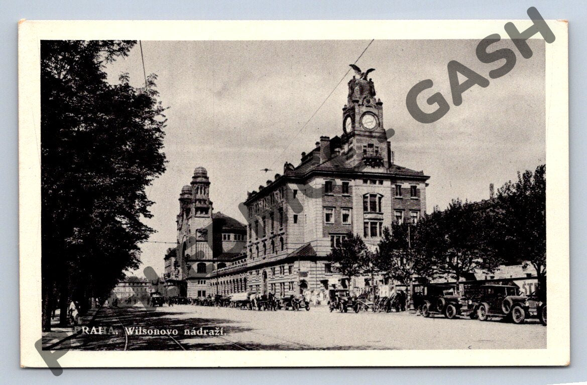 Pohlednice Praha Wilsonovo nádraží (M929)
