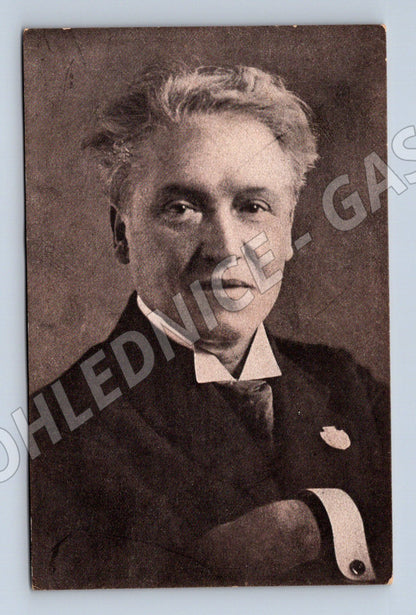 Postcard Gustav Habermann First Minister (M9296)