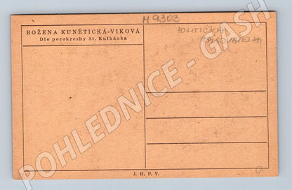 Pohlednice Božena Viková Kunětická Kulhánek (M9303)