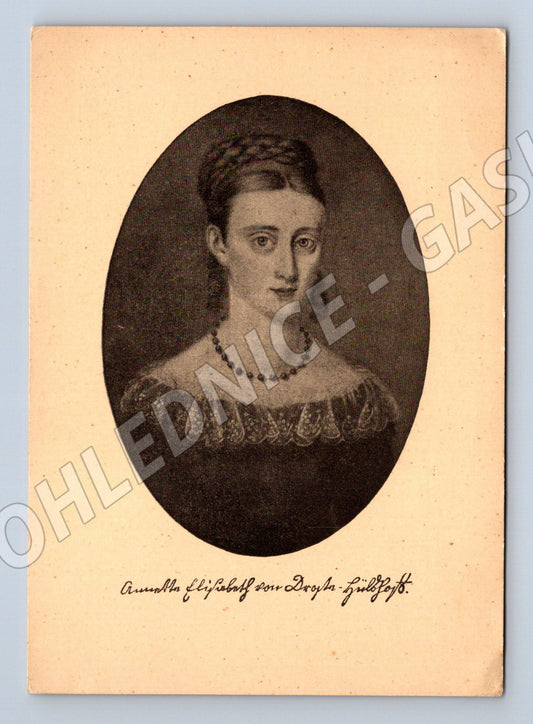 Pohlednice Annette von Droste Hülshoff Meersburg (M9312)
