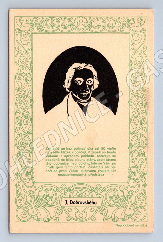 Pohlednice Josef Dobrovský historická osobnost (M9321)