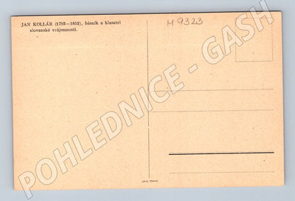 Pohlednice Jan Kollár básník slovanská vzájemnost (M9323)